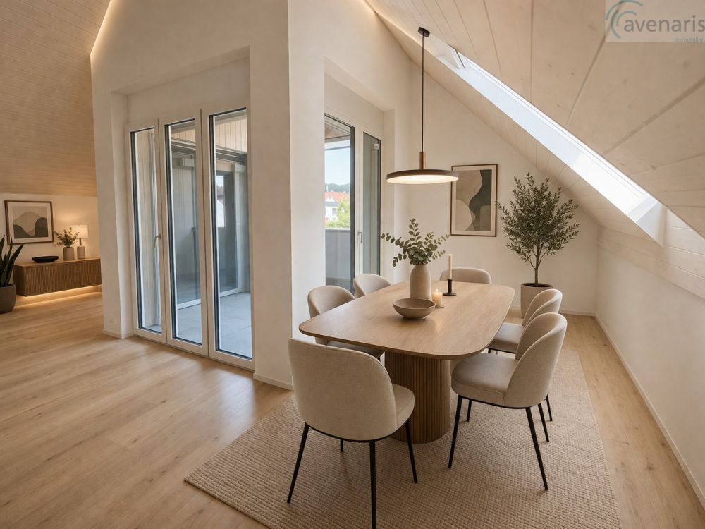 2.5 Zimmer Wohnung im Herzen von Magden - Essbereich Visualisierung