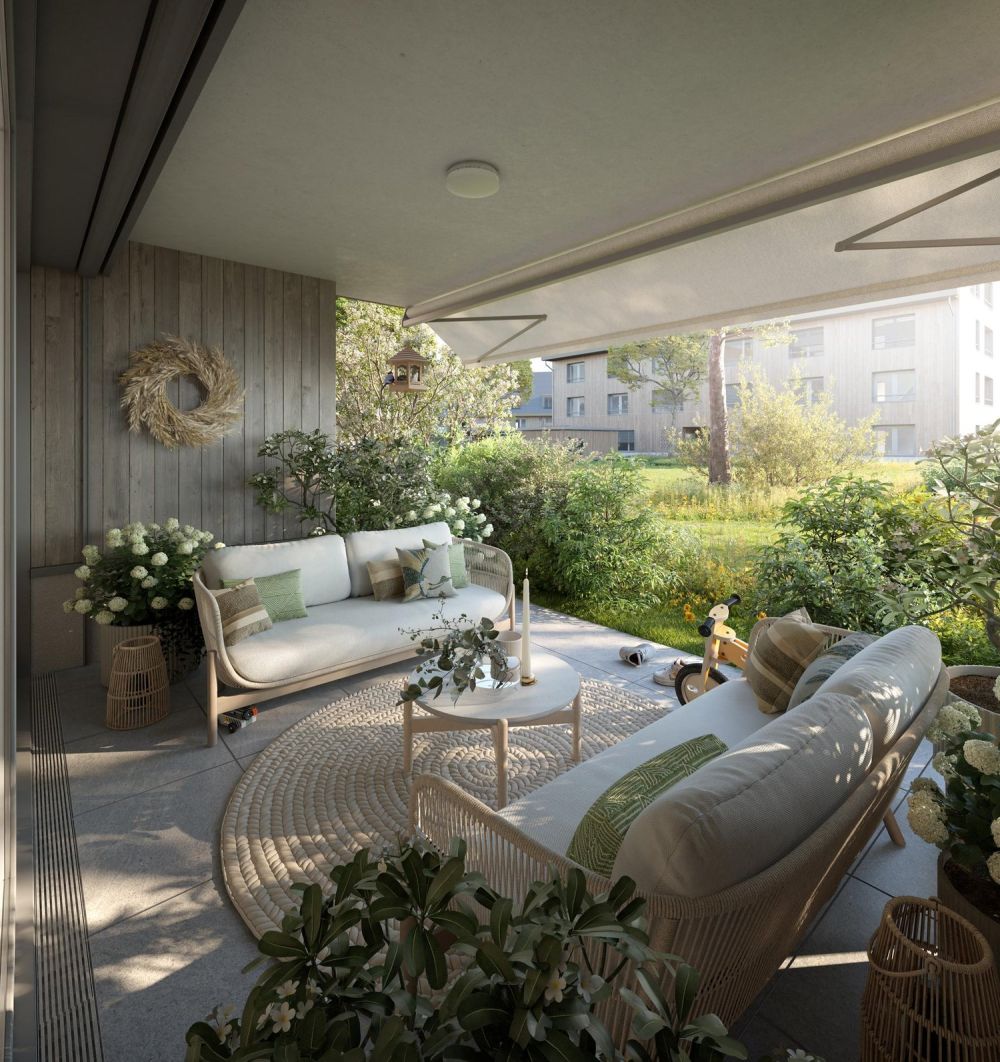 3.5 Zimmerwohnung in Worben - Bild 6