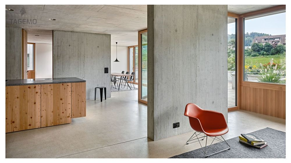 6.5 Zi.-Duplexwohnung – Sichtbeton-Meisterwerk - Bild 1