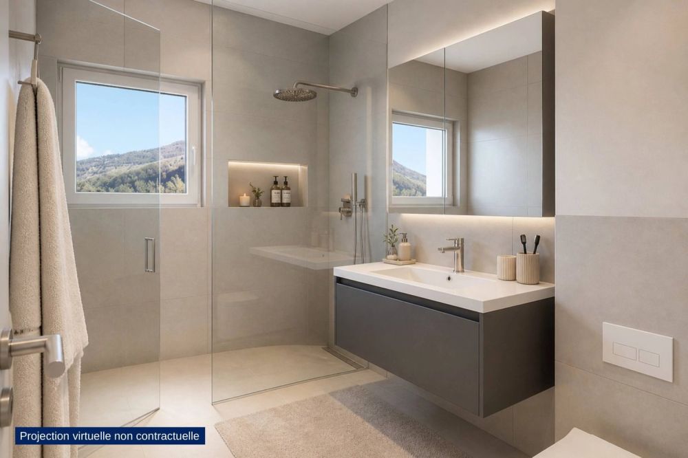 Schöne 3.5 Zimmer mit 13 m² Terrasse in einem neuen kleinen Gebäude in Aproz - Bild 3