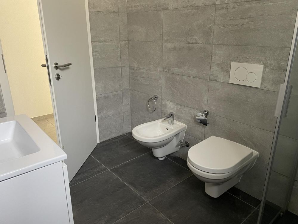 Elegante 5.5 locali con Giardino Privato – Leggia (Grono-GR) - wc