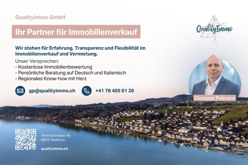 Exklusive 3.5 Zimmer Attikawohnung mit Lift direkt in die Wohnung Erstbezug 2026 in Wilen b. Wollerau - Bild 3