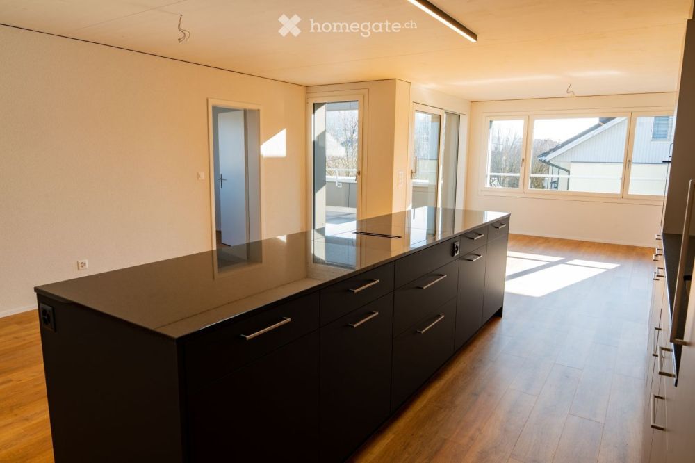 Moderne 4.5-Zimmer-Neubau-Wohnung mit Blick über Hausen - Bild 2