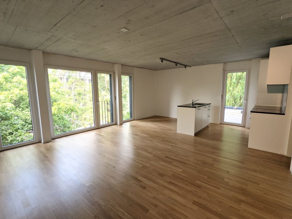 Top moderne 3,5-ZWG mit Waschturm, Terrasse (11m²) an der St. Jakob-Str. 110, Muttenz - Bild 3