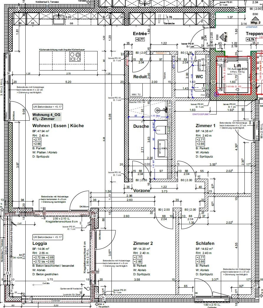 Moderne 4.5-Zimmer-Neubauwohnung in familienfreundlichem Quartier in Biberist - Bild 2