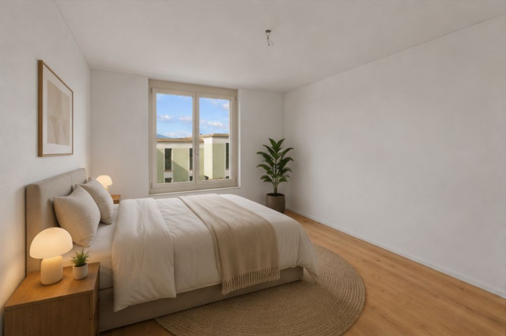 TILIA | Neubau 4.5-Zimmer mit 127 m2 NWF - Teilseesicht - Bezugsbereit ab 5. Oktober 2026 - Möblierung KI generiert