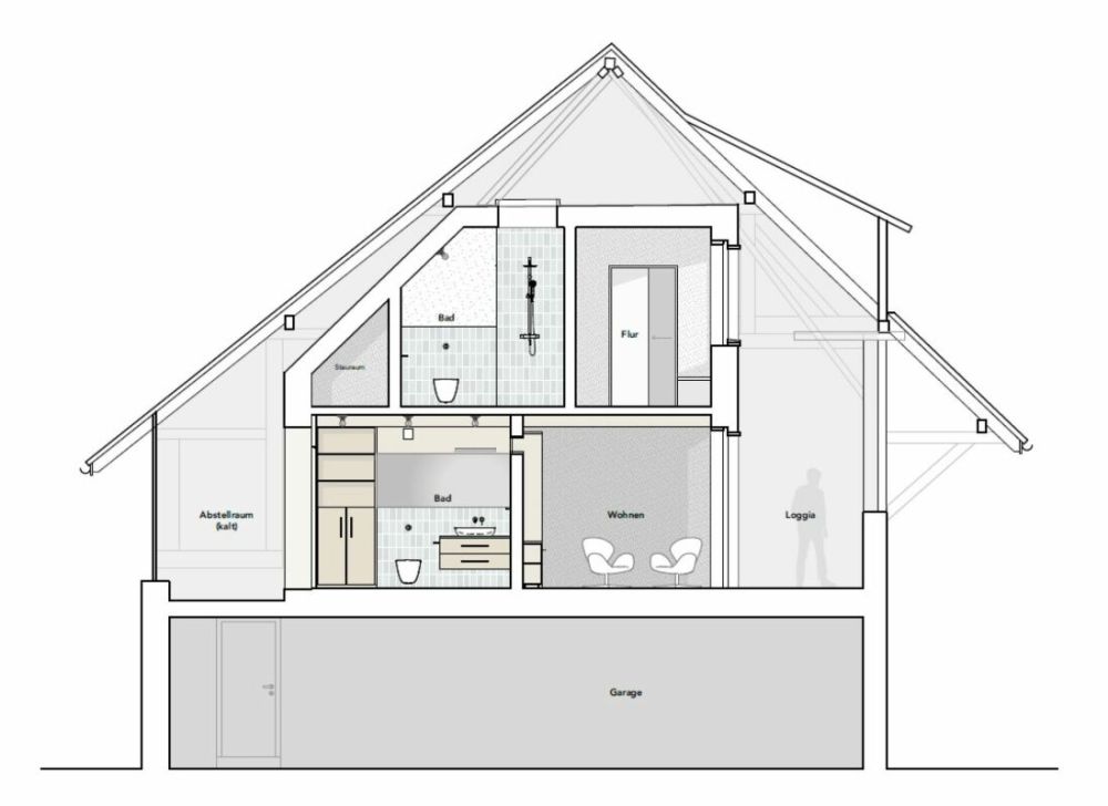 Erstbezug 4.5-Zimmerwohnung Maisonette - Bild 6