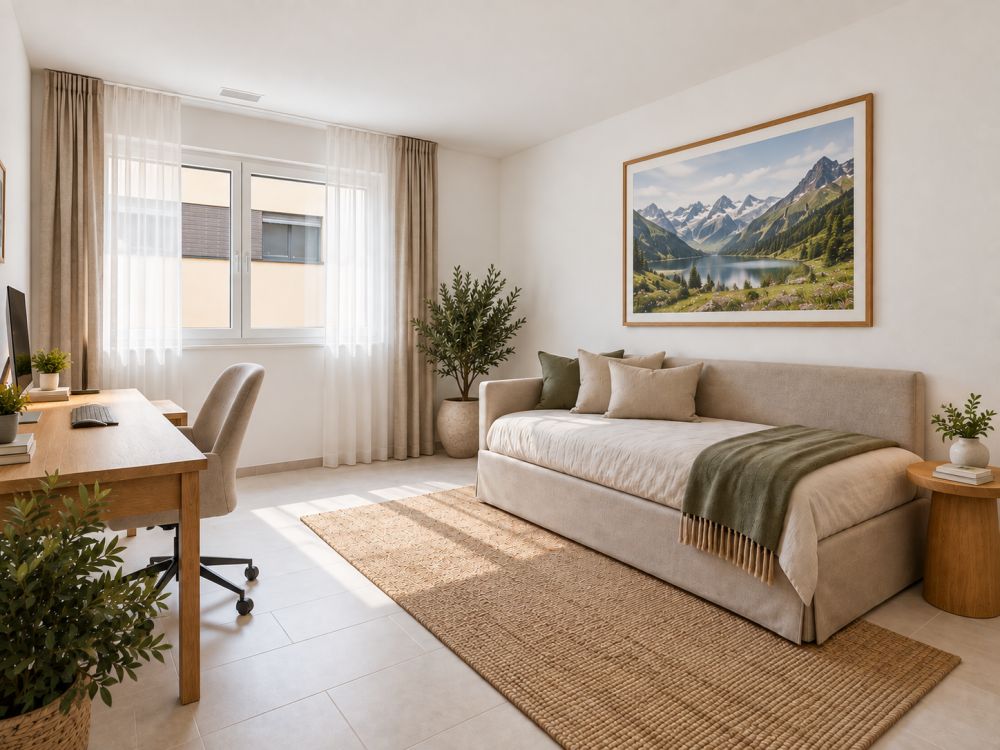 3.5-Zimmer-Neubauwohnung mit traumhafter Weitsicht und grosszügiger Küche - Bild 5