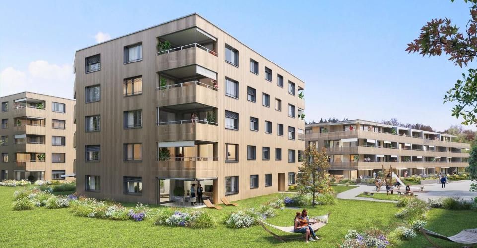 05720 - Appart. 4½ PCES - IMP. CHAMP-RIOND 7 - MATRAN - Appartement 4.5 pièces - image - 2