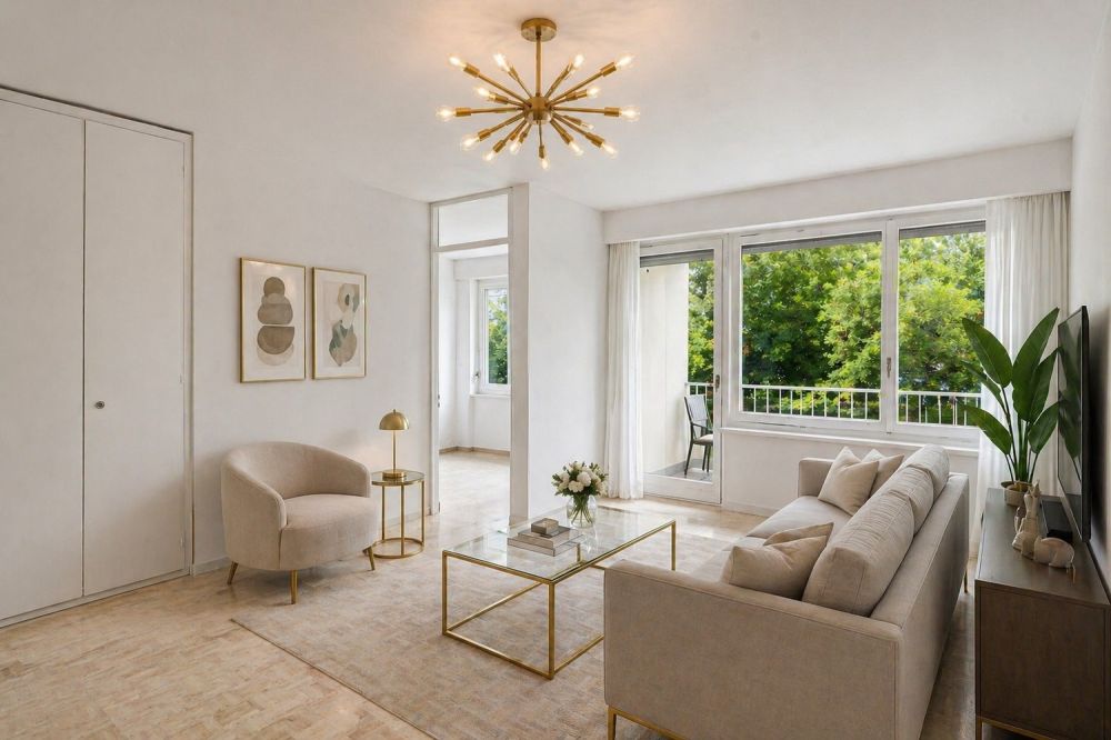 4.5-Zimmerwohnung zentral in Uster (befristet bis 30.06.2027) - Die abgebildeten fotorealistischen Bilder sowie die dargestellte Möblierung dienen ausschliesslich der Veranschaulichung. Die Wohnung wird unmöbliert vermietet.