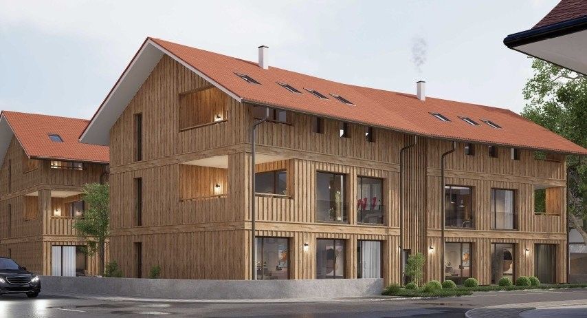 Hochwertige Dach-Wohnung im Herzen von Koppigen - Zur Miete! - Aussenansicht