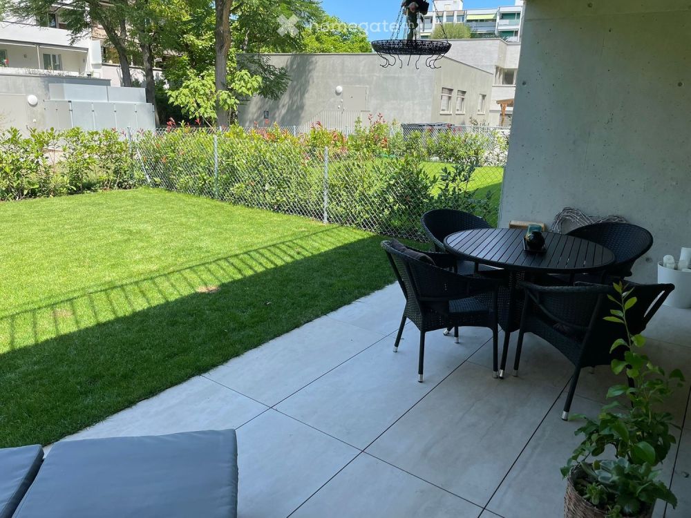 Wohnung in Binningen mit 100m2 Garten - Bild 1