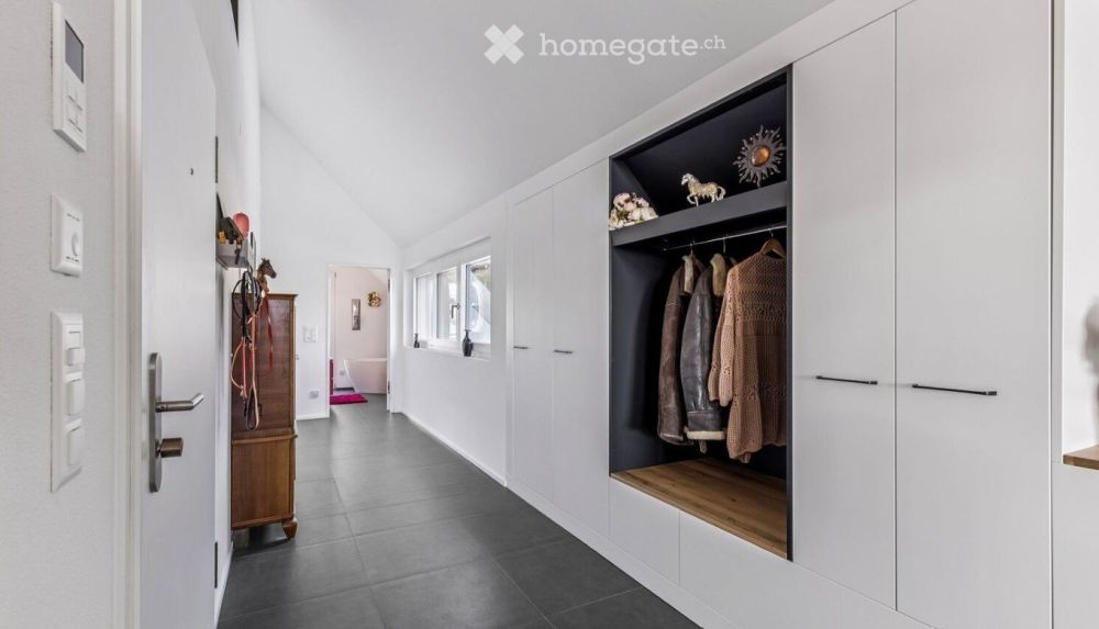 "Attika mit Hausgefühl – Neubau, 3 Terrassen & Alpen-/Rebblick - Befristet mit Option unbefristet" - Bild 8