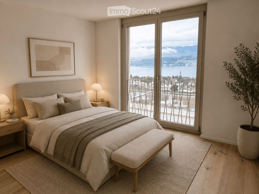 Exklusive 3.5-Zimmer-Dachwohnung im Eigentumsstandard mit bester 180°-Seesicht - Bild 5