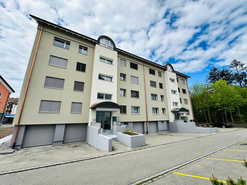 Neuwertige moderne 4.5-Zimmer-Wohnung mit eigenem Waschturm - Bild 1