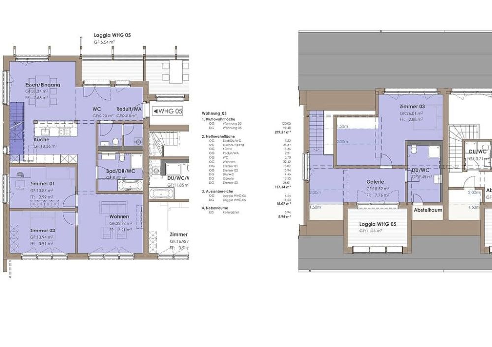 Neubau 5.5- Zimmer Maisonettewohnung - Bild 1