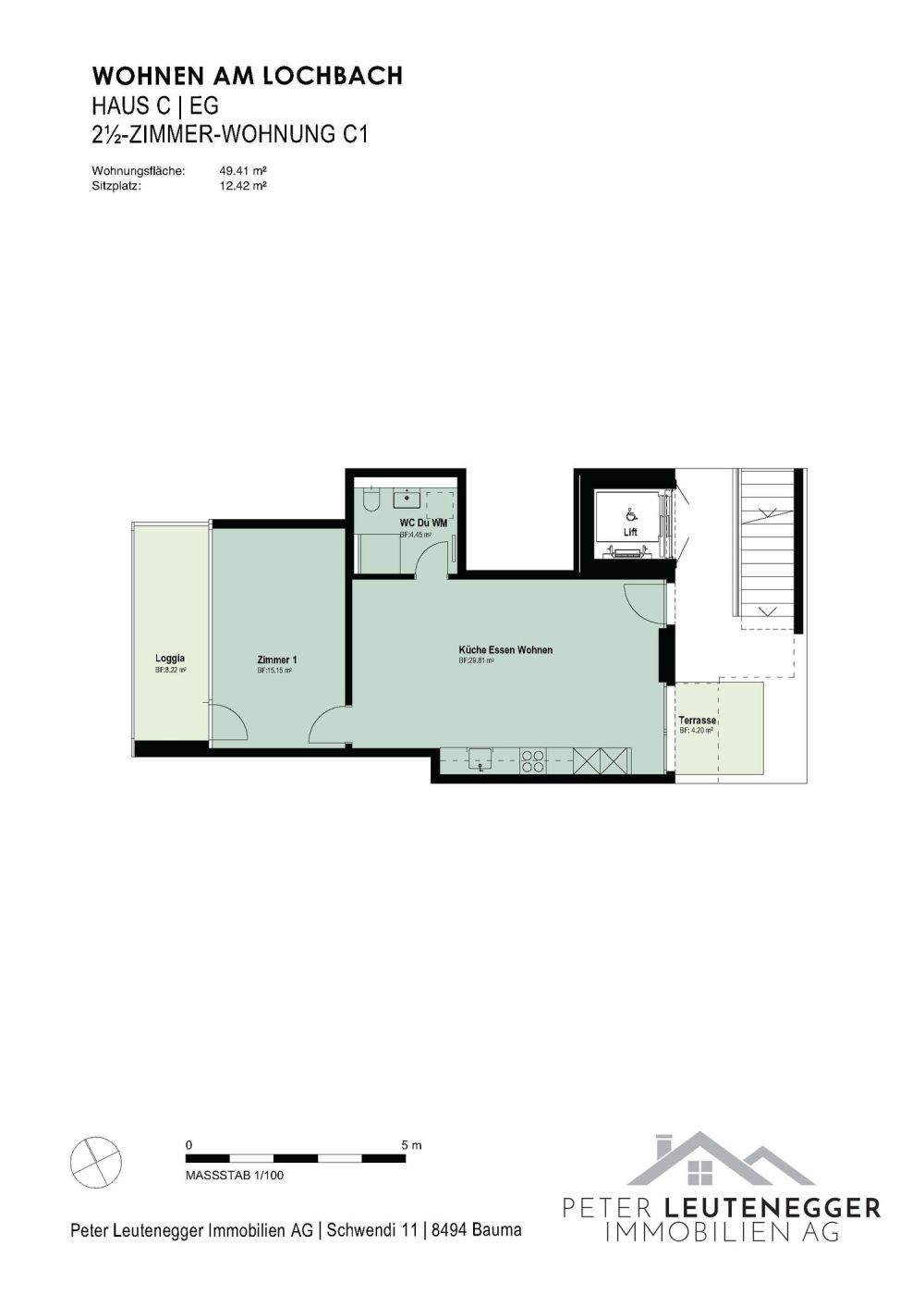 Erstvermietung - Attraktive 2.5 Zimmer-Neubauwohnungen an ruhiger Lage - Bild 7