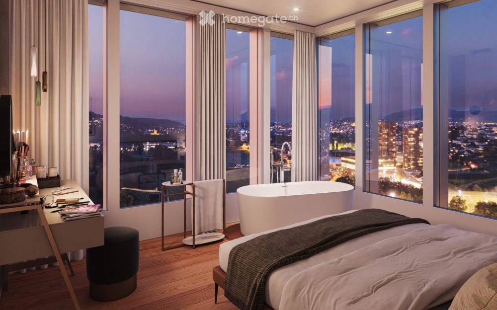 Traumhafte 3.5-Zimmer-Wohnung (mit Option auf 4.5) im Skylevel Pilatustower - Bild 7