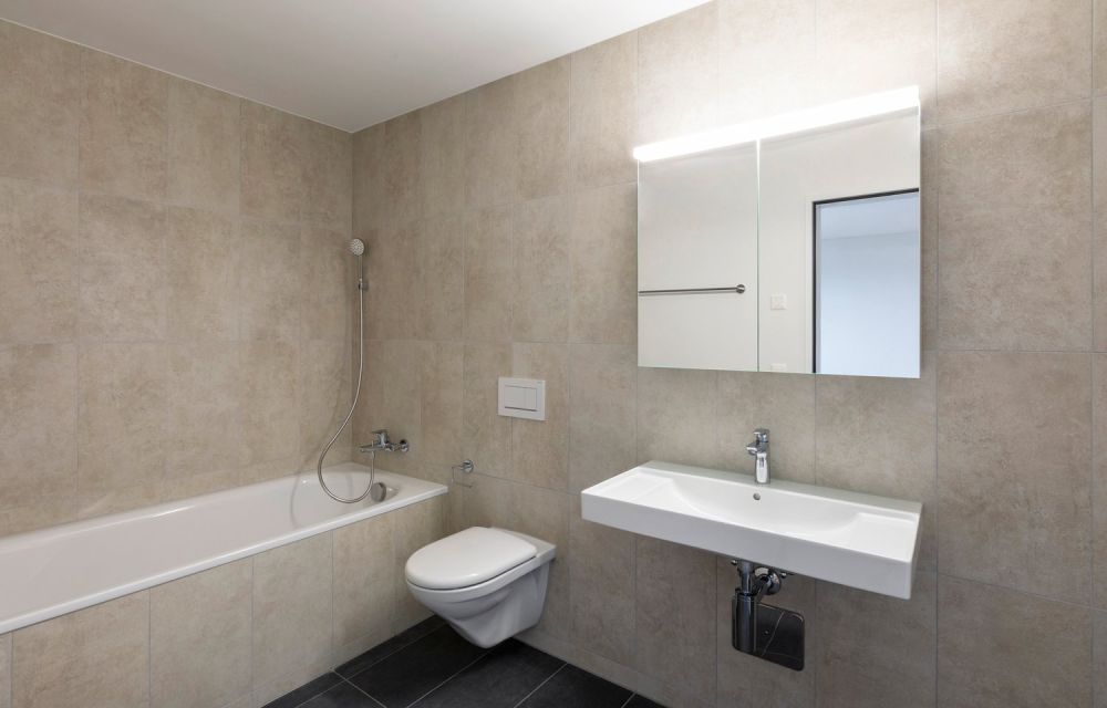 Nachmieter gesucht. Wunderschöne Neubauwohnung Q34 in Burgdorf - Bad