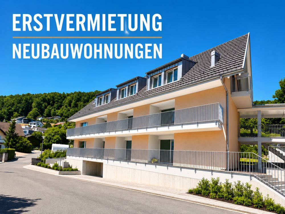 Erstvermietung 2 MFH Kirchweg 358 / 359 in Zullwil – Modern wohnen im Grünen - Bild 1