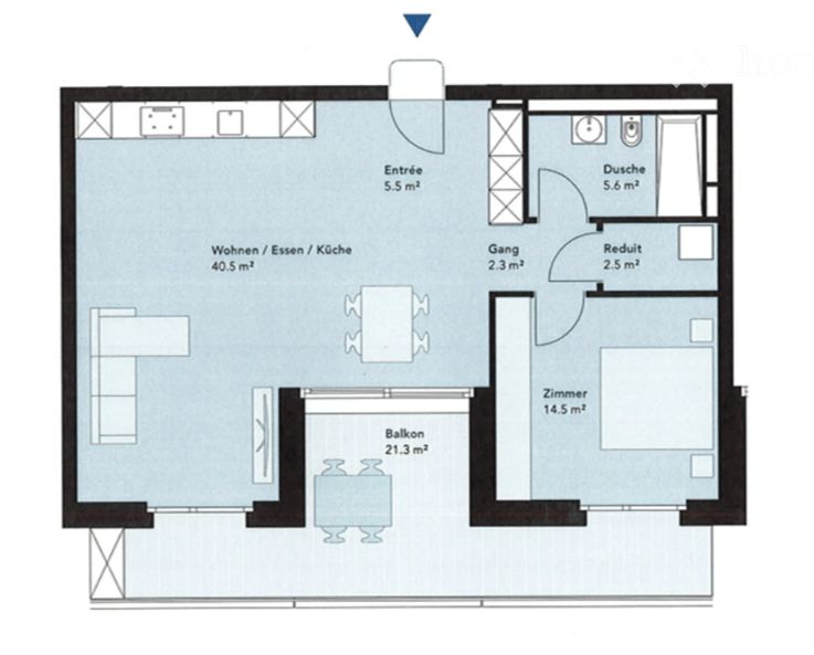 2.5-Zimmer Wohnung in Cham - Bild 11