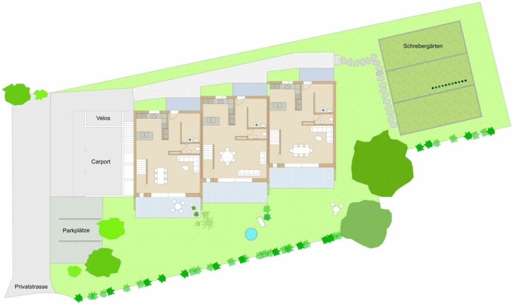 Neubau-Reiheneinfamilienhaus mit vielen Extras in Oberbipp - Bild 5