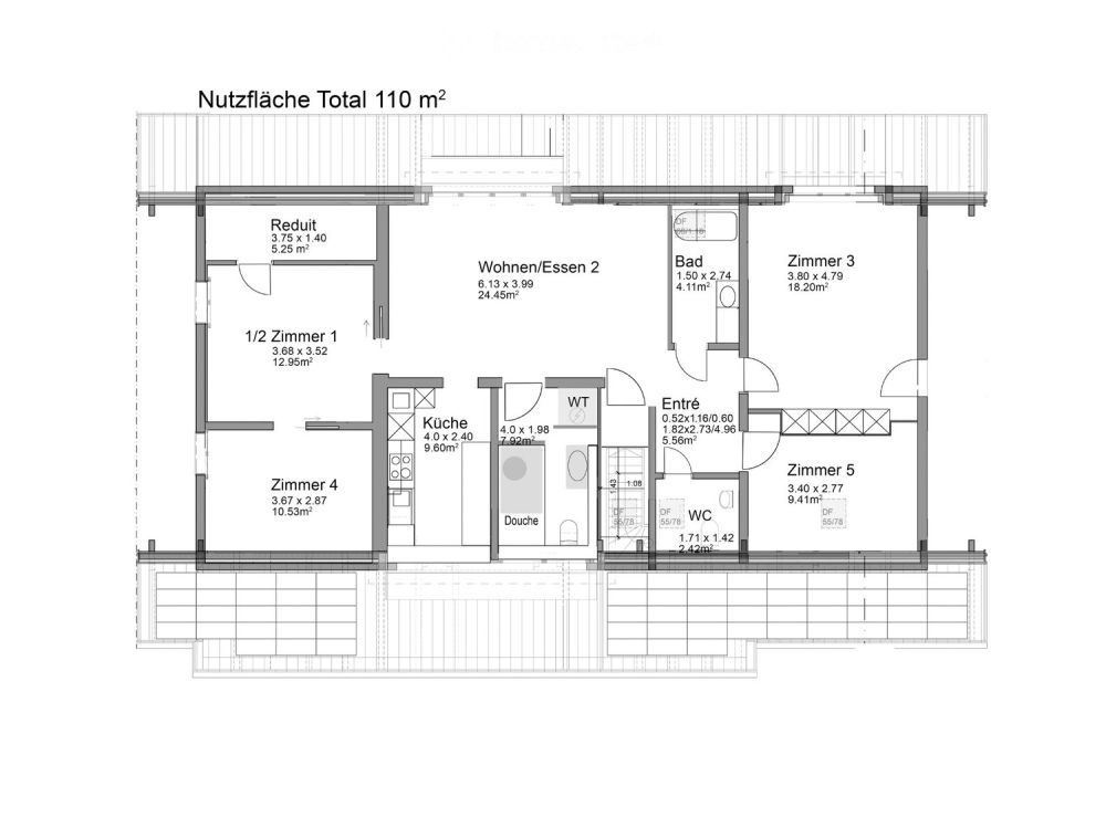 4.5-Zimmer-110m-Dachwohnung,1880 erbaut, stilvoll rest - Bild 3