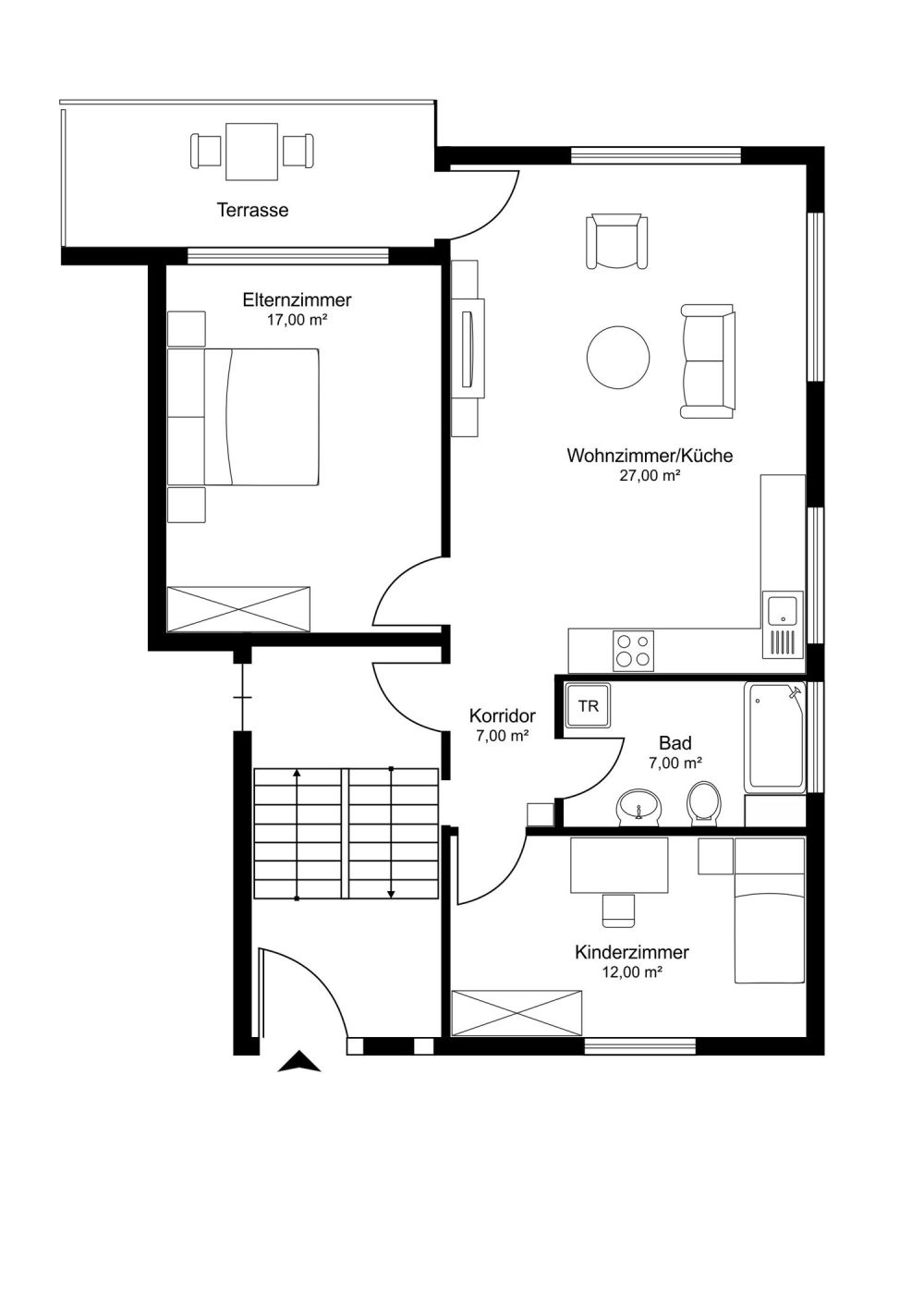 Charmante Wohnung in ruhiger Lage in Winkel - Bild 9