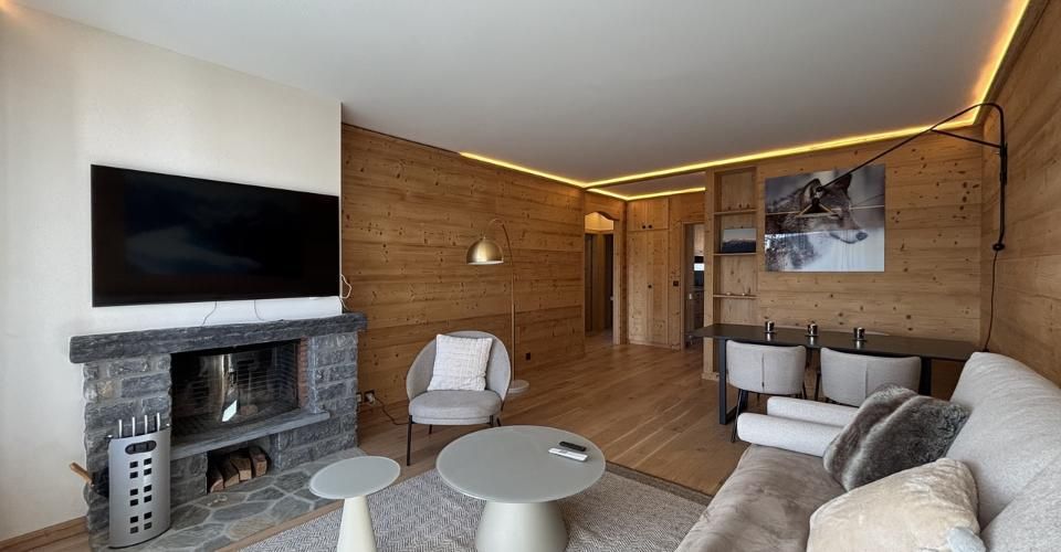 Appartement rénové en plein centre de Crans à louer à l'année - Appartement 3.5 pièces - image - 4