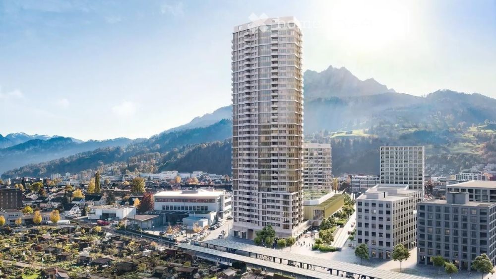 Moderne 4.5-Zimmer-Wohnung im 23. Stock mit atemberaubendem Ausblick auf See und Alpenpanorama - Bild 1