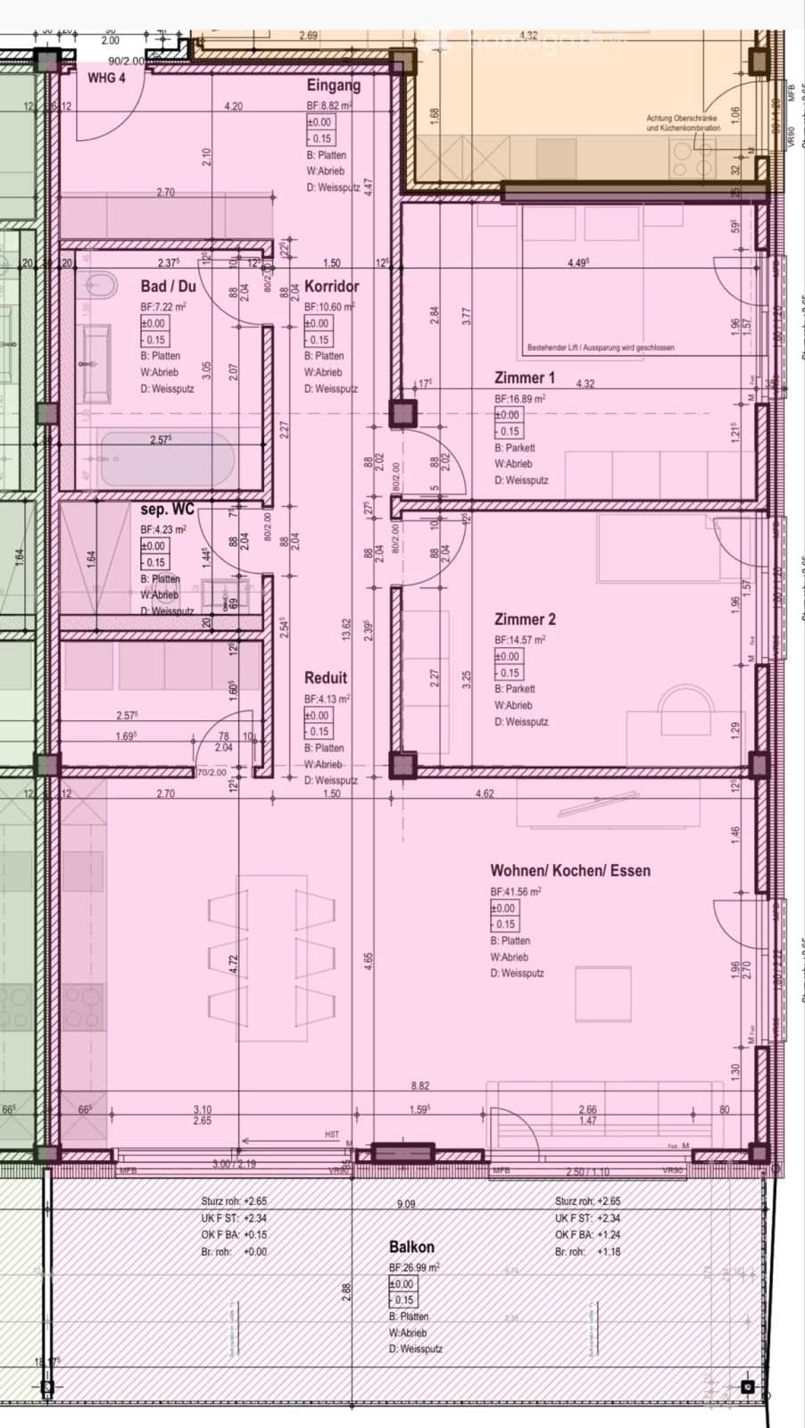 Moderne 3.5 Zimmer Wohnung-Neubau-Wohnung - Bild 5