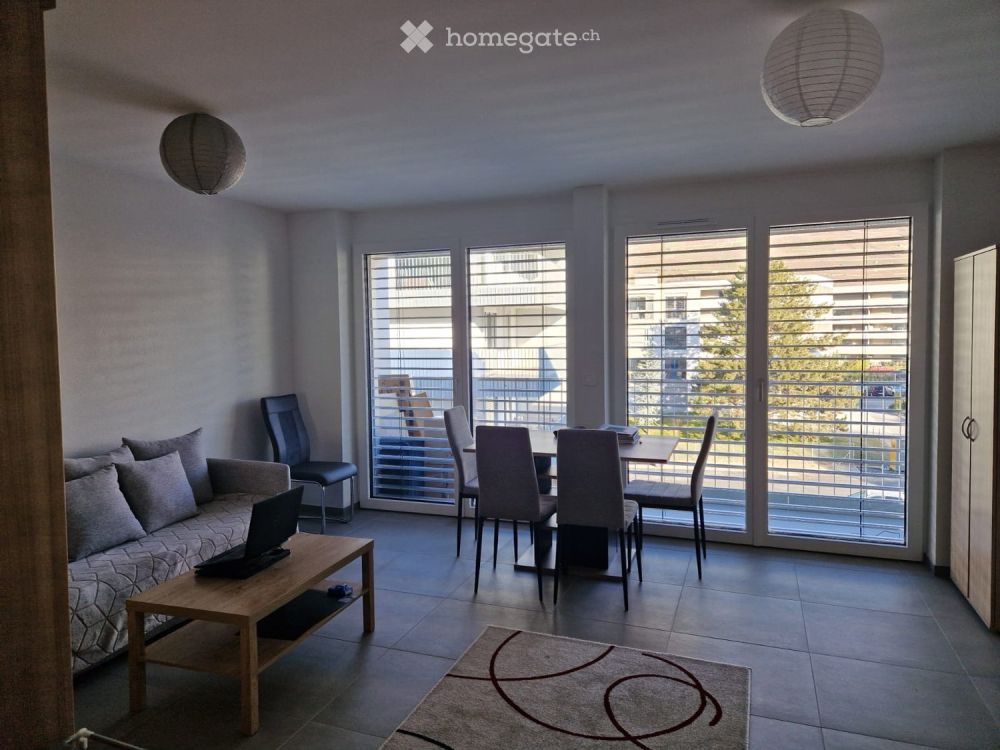 Appartement neuf (non meuble) 1.5 pièces (charges compris) à Conthey – disponible immédiatement - Bild 1