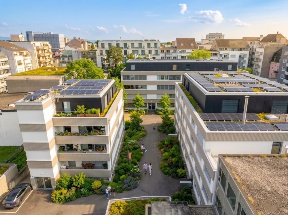 Moderne Wohnung an zentraler Lage - Überbauung Dornacherstrasse bearbeitet