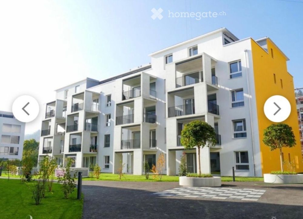 Moderne 3.5-Zimmer-Wohnung mit Balkon am Sägenfeldweg 45c, B - Bild 1