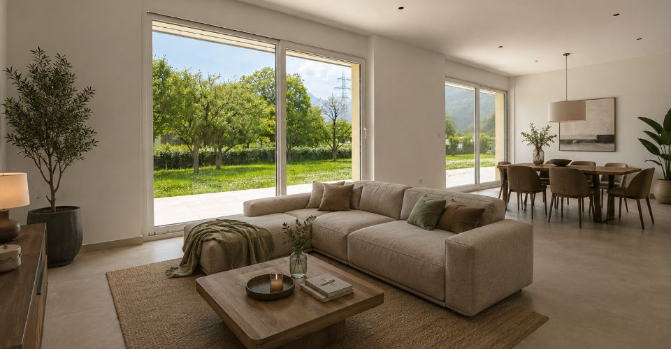 Première location – Magnifique 4.5 pièces neuf avec jardin et terrasse - Appartement terrasse 4.5 pièces - image - 3