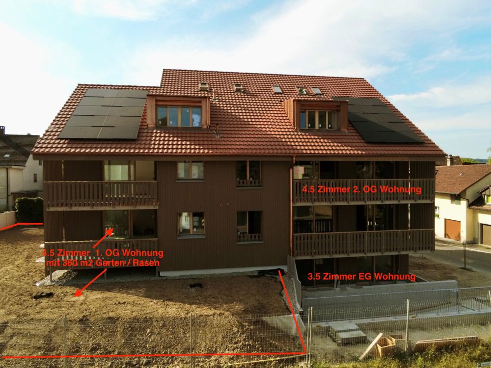 Moderne 3.5 bis 4.5-Zimmer-Wohnungen  in Beringen - Bild 1