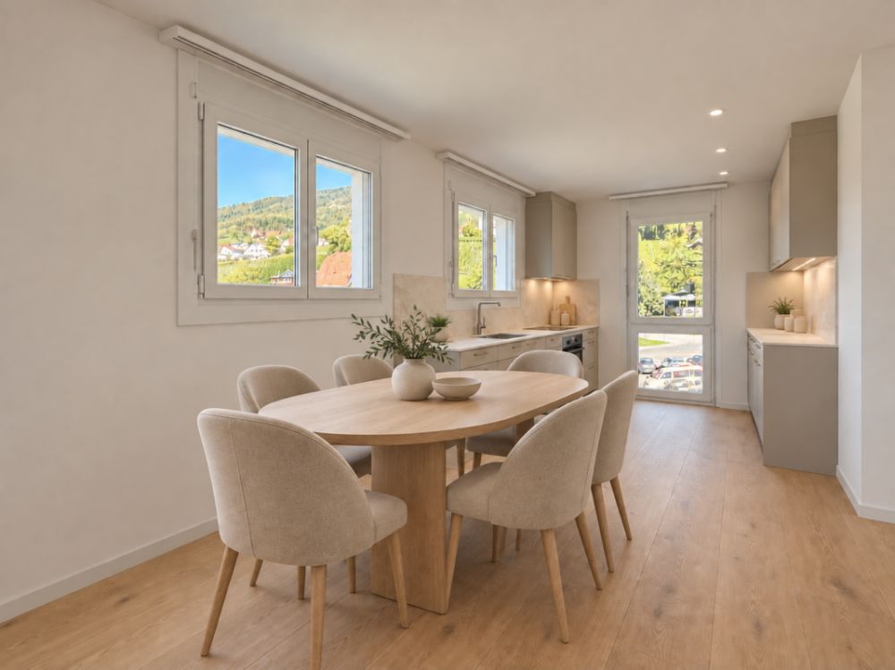 Erstvermietung Stickerhof - Moderne 4.5-Zimmer-Mietwohnung mit stilvollem Ausbau - Bild 3