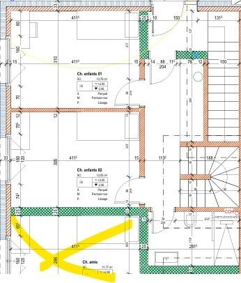 3 Duplex dans une villa jumelée à Dompierre FR - Bild 3