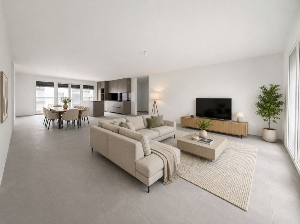appartement neuf de 4,5 pièces au rez-de-chaussée à Farvagny - Bild 1