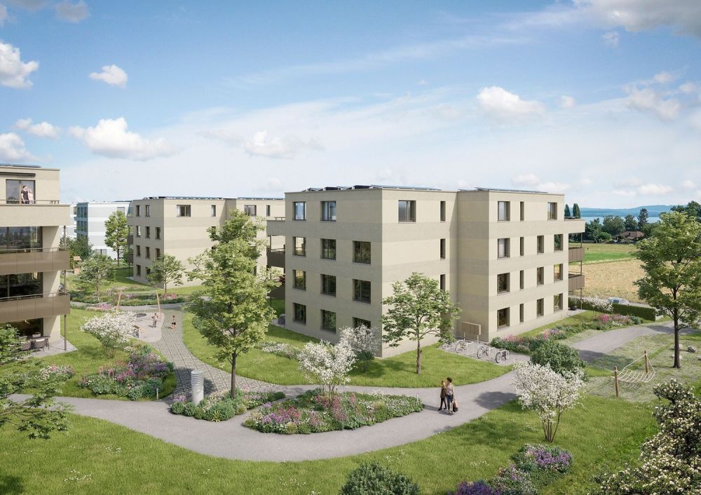 Gartenwohnung mit grosszügigem Aussenbereich und Seesicht - Bild 1