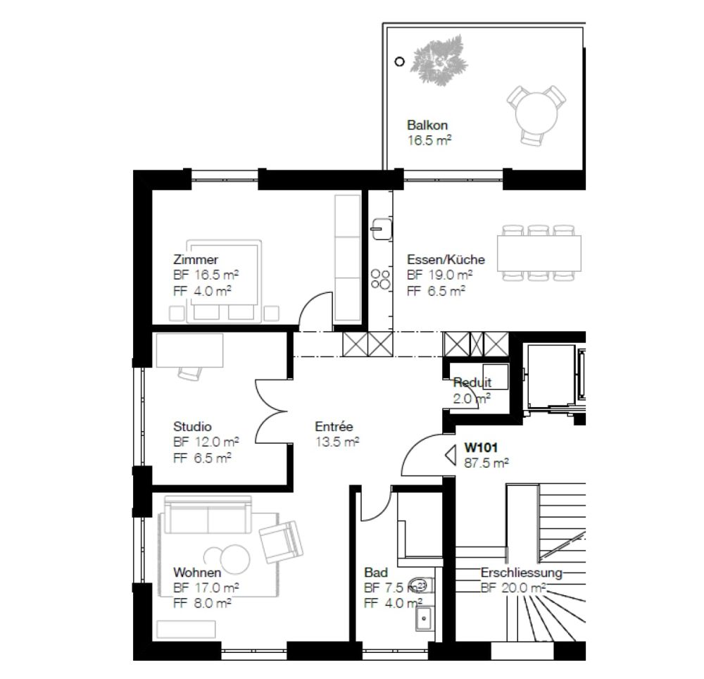 Helle 3.5-Zimmer-Wohnung mit Balkon in Effretikon - Bild 11