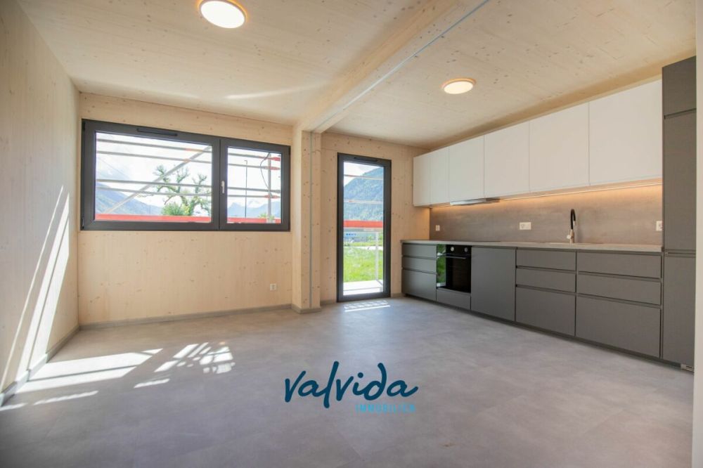 Moderne 1.5-Zimmerwohnung in Gampel zu vermieten - Bild 2