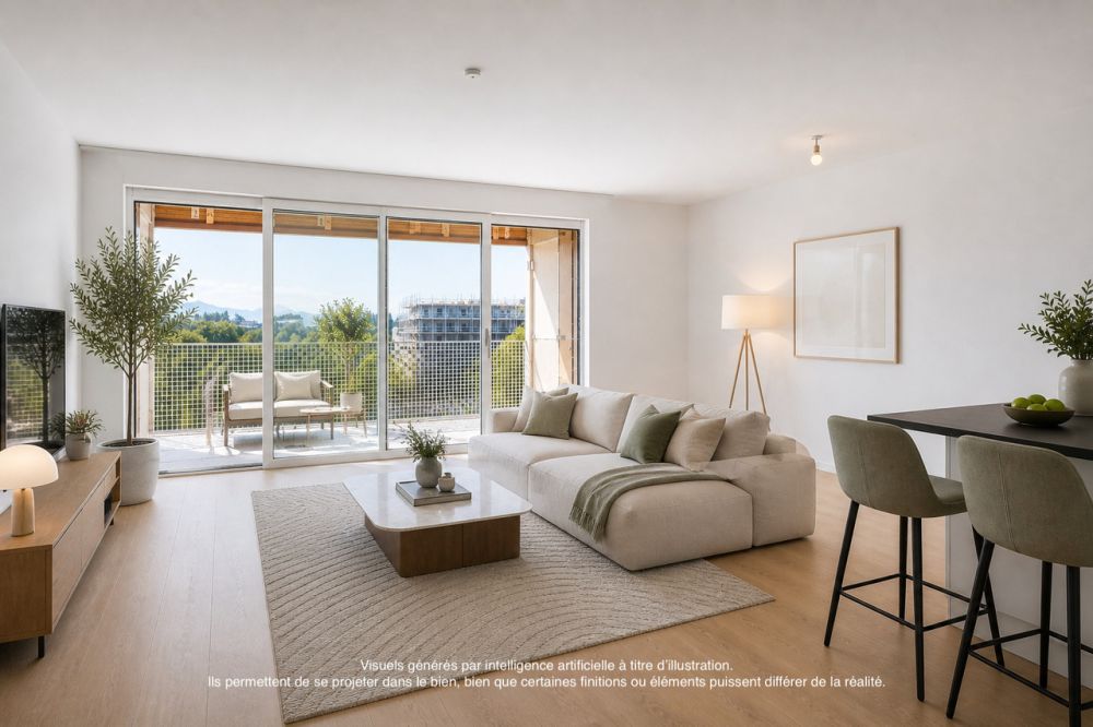 Un appartement neuf, lumineux, idéalement situé au coeur d'Ecublens - Bild 1