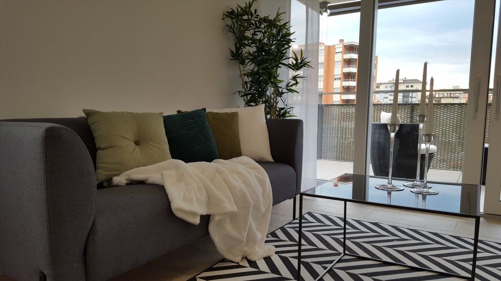 Luminoso e moderno appartamento - Wohnzimmer