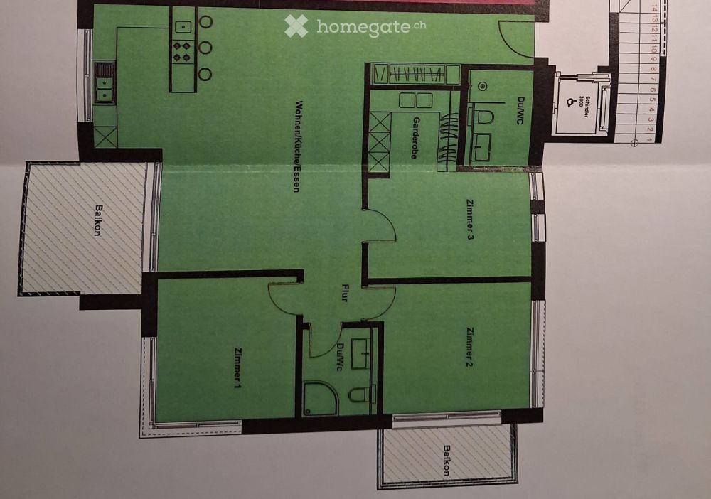 Moderne 4.5-Zimmer-Neubau-Wohnung mit Balkon in Wohlen AG - Bild 5