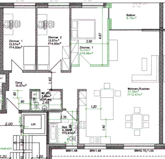 IHR NEUES GROSSZÜGIGES ZUHAUSE INKL. AUTO-EINSTELLHALLENPLATZ - Bild 13
