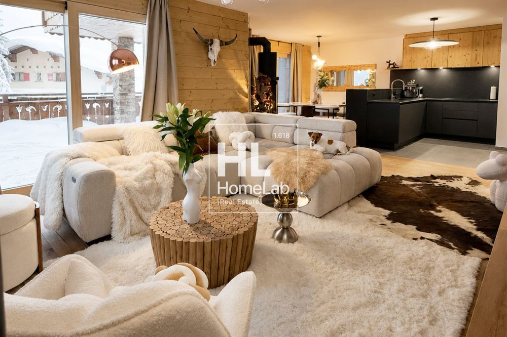 ELEGANTE RIFUGIO ALPINO CONTEMPORANEO A CRANS-MONTANA - Bild 1