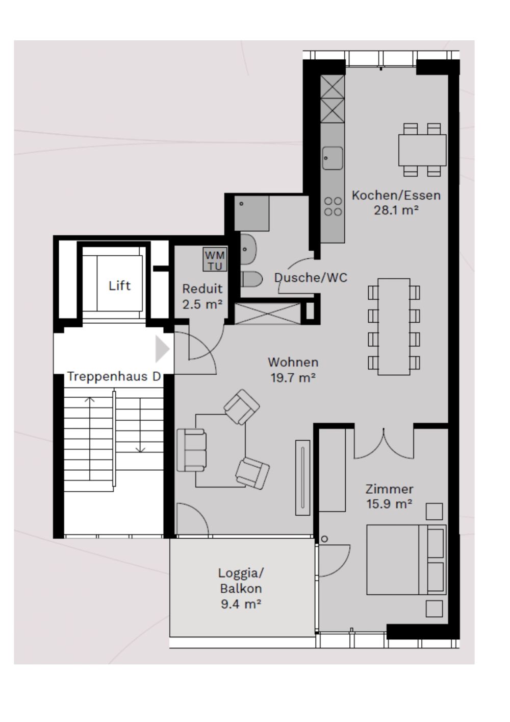 Erstvermietung "Rütlihof" 2.5 Zimmerwohnung - Bild 8