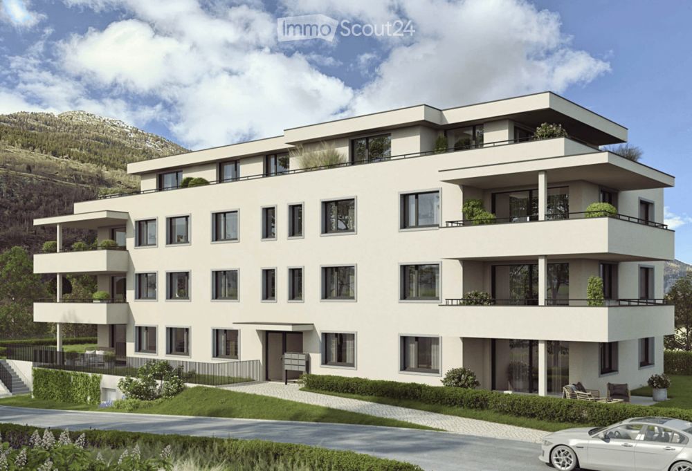 Exklusive 5.5-Zimmer-Attikawohnung mit Panoramaterrasse in Glis - Bild 1