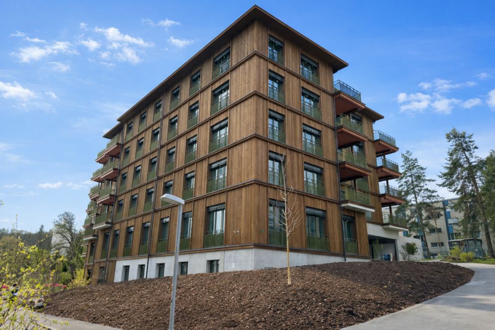 Neubau in Zürich-Affoltern - Aussenansicht Lerchenhalde 30
